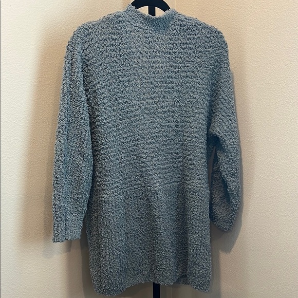 Bobeau Blue Cardigan Sweater Open Front Oversized - Picture 3 of 4